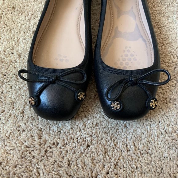 Tory Burch Black Laila Driver Ballet Flats (Sz 36 = US 5.5-6) - Picture 6 of 12